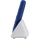 CORDLESS PHONES  T301 ROYAL BLUE/GREY SINGLE ΜΕ ΑΝΟΙΧΤΗ ΑΚΡΟΑΣΗ